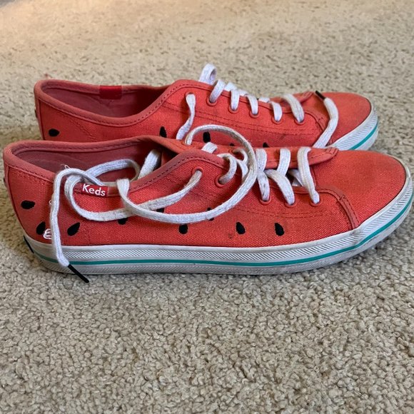 Keds + SunnyLife *Watermelon* Kickstart Sneaker | Gently Used | 6.5 | EUC - Picture 4 of 16